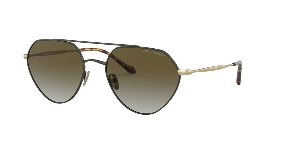 Anteojos De Sol Giorgio Armani 0AR6111 Verde/Negro