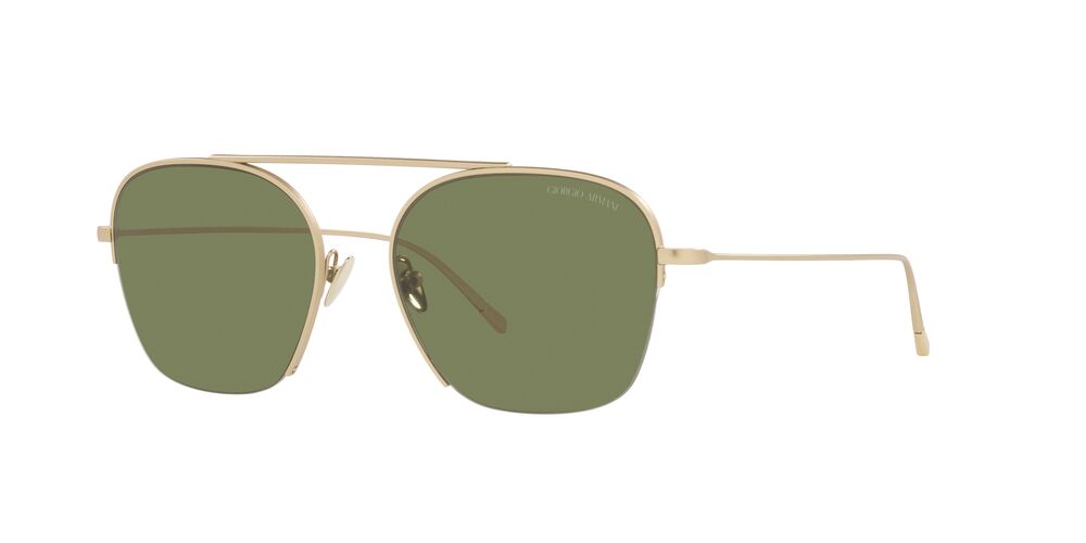 Anteojos De Sol Giorgio Armani 0AR6124 Verde/Dorado