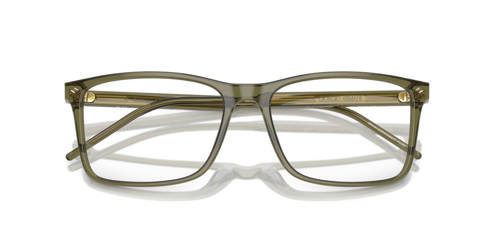 Verdadero Giorgio Armani 0AR7258 Verde/Rectangular