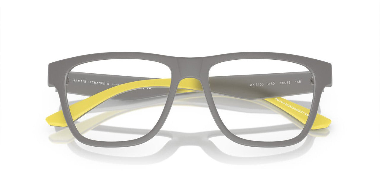 Anteojos Ópticos Armani Exchange 0AX3105 Gris