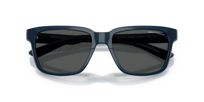 Anteojos De Sol Armani Exchange AX4026S Shiny Navy Blue Smoke