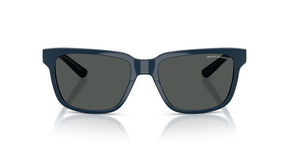 Anteojos De Sol Armani Exchange AX4026S Shiny Navy Blue Smoke
