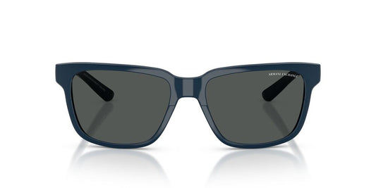 Anteojos De Sol Armani Exchange AX4026S Shiny Navy Blue Smoke