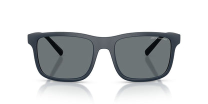 Anteojos De Sol Armani Exchange AX4145S Matte Navy Blue Dark Blue