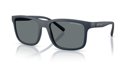 Anteojos De Sol Armani Exchange AX4145S Matte Navy Blue Dark Blue