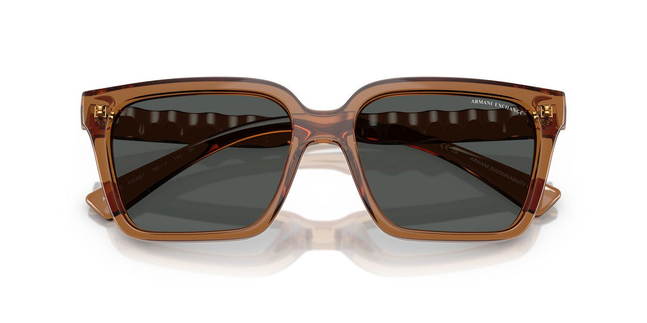 Anteojos De Sol Armani Exchange 0AX4147S Café/Gris