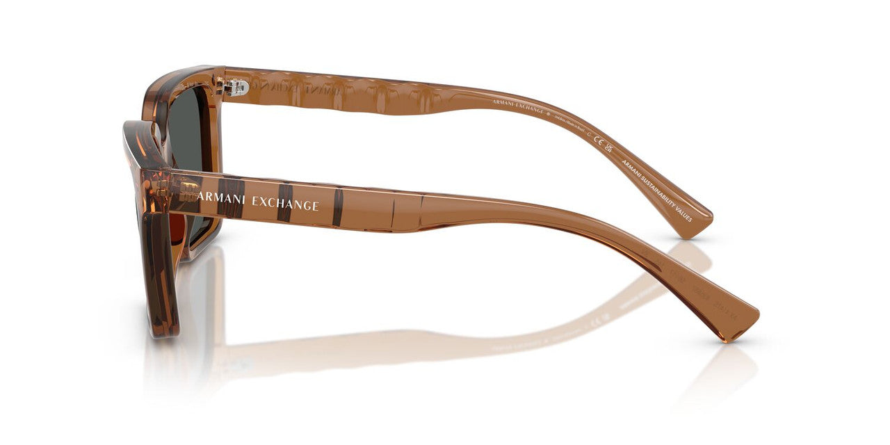 Anteojos De Sol Armani Exchange 0AX4147S Café/Gris