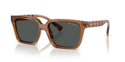 Anteojos De Sol Armani Exchange 0AX4147S Café/Gris