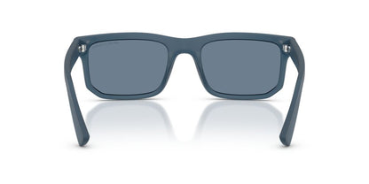 Anteojos De Sol Armani Exchange AX4165S Matte Frosted Blue Dark Blue Polar