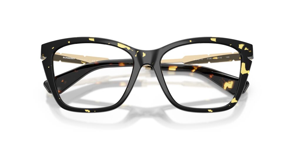 Anteojos Ópticos Burberry BE2427U Yellow Havana Sin Color
