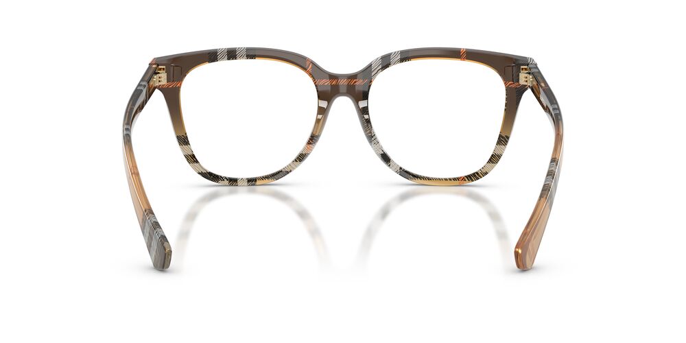 Anteojos Ópticos Burberry BE2439 Check Sand Gradient Café