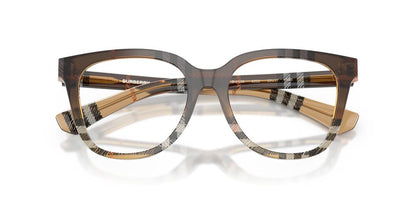 Anteojos Ópticos Burberry BE2439 Check Sand Gradient Café