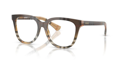 Anteojos Ópticos Burberry BE2439 Check Sand Gradient Café