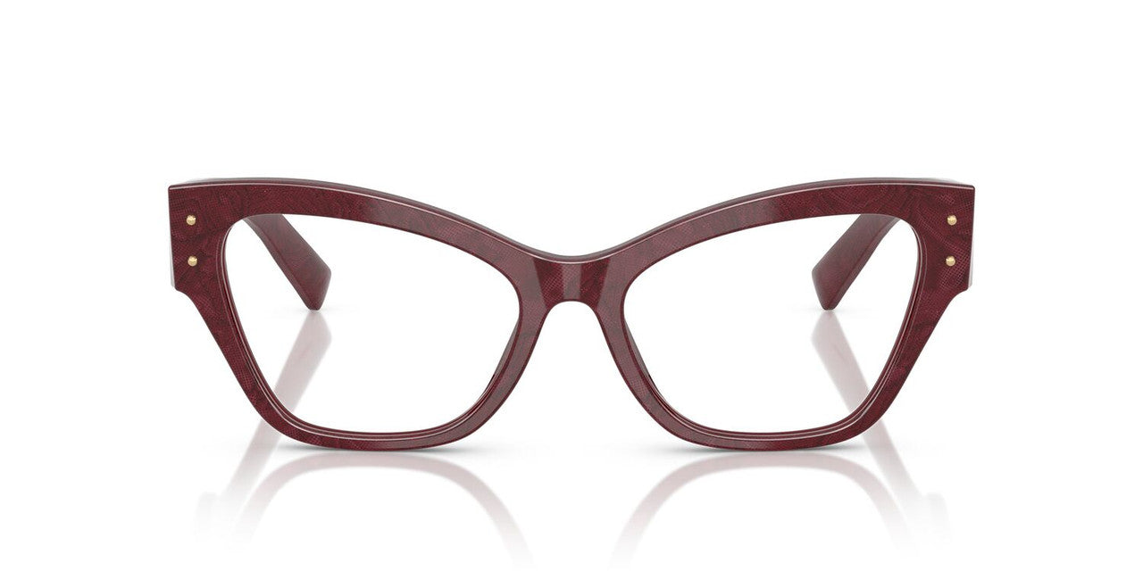 Anteojos Ópticos Dolce & Gabbana 0DG3404 Burdeo