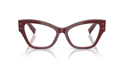 Anteojos Ópticos Dolce & Gabbana 0DG3404 Burdeo