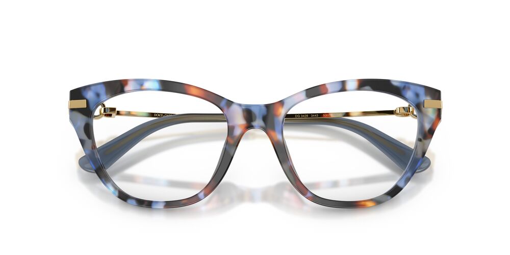 Anteojos Ópticos Dolce & Gabbana DG3428 Havana Blue Azul