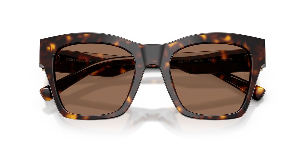 Anteojos De Sol Dolce & Gabbana DG4512 Havana Dark Brown