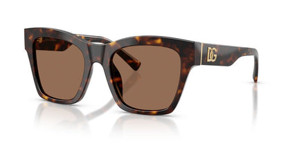 Anteojos De Sol Dolce & Gabbana DG4512 Havana Dark Brown