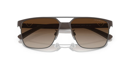 Anteojos De Sol Emporio Armani 0EA2134 Café/Café