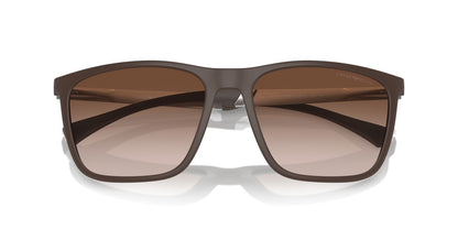 Anteojos De Sol Emporio Armani 0EA4150 Café/Café