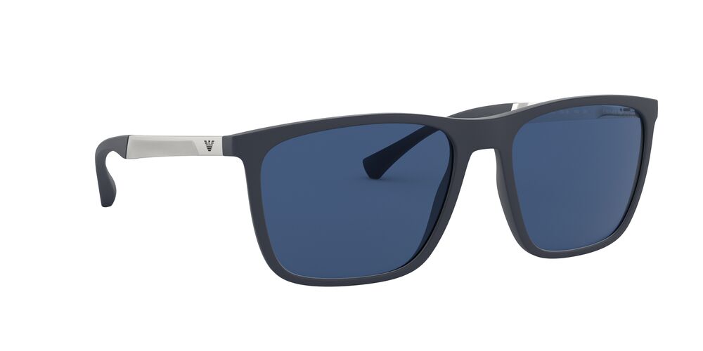 Anteojos De Sol Emporio Armani 0EA4150 Azul/Plateado