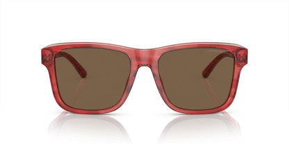 Anteojos De Sol Emporio Armani 0EA4208 Burdeo/Café