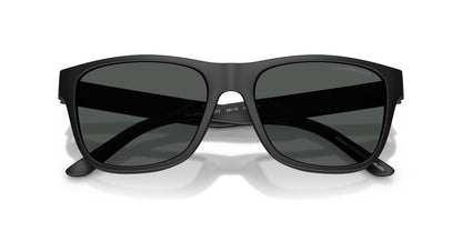 Anteojos De Sol Emporio Armani EA4243 Matte Black Dark Grey Gris/Negro
