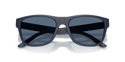 Anteojos De Sol Emporio Armani EA4243 Matte Blue Dark Blue Azul/Azul