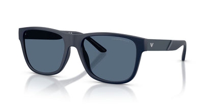 Anteojos De Sol Emporio Armani EA4243 Matte Blue Dark Blue Azul/Azul