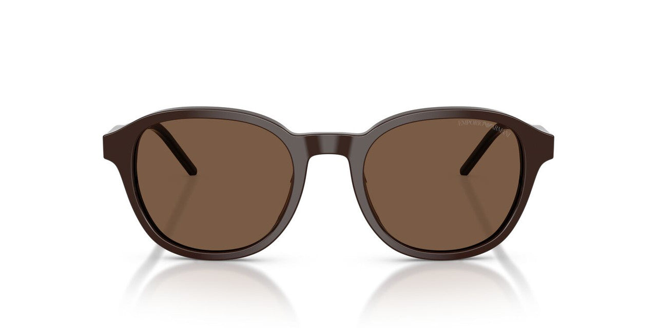 Anteojos De Sol Emporio Armani EA4247U Shiny Brown Brown Café/Café