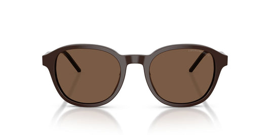 Anteojos De Sol Emporio Armani EA4247U Shiny Brown Brown Café/Café