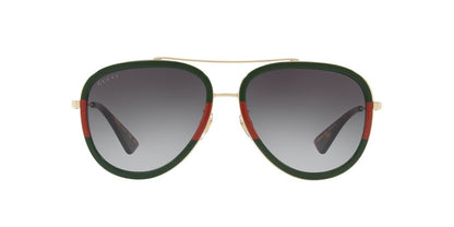 Anteojos De Sol Gucci 0GC000995 Gg0062S Verde/Dorado