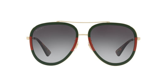 Anteojos De Sol Gucci 0GC000995 Gg0062S Verde/Dorado