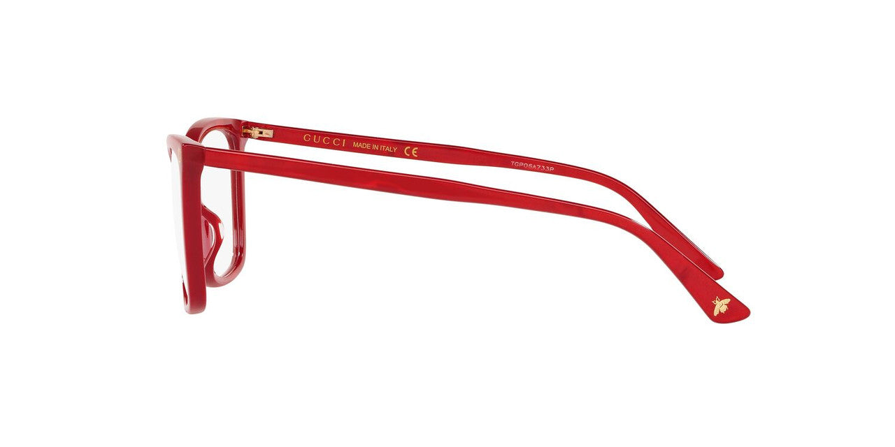Anteojos Ópticos Gucci 0GC001018 Gg0025O Rojo