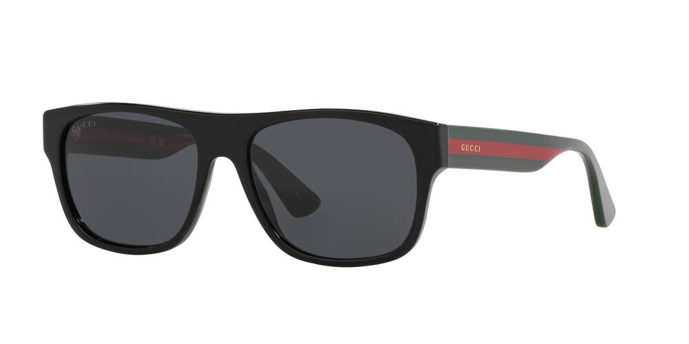 Anteojos De Sol Gucci GC001147 Gg0341S Gris/Negro