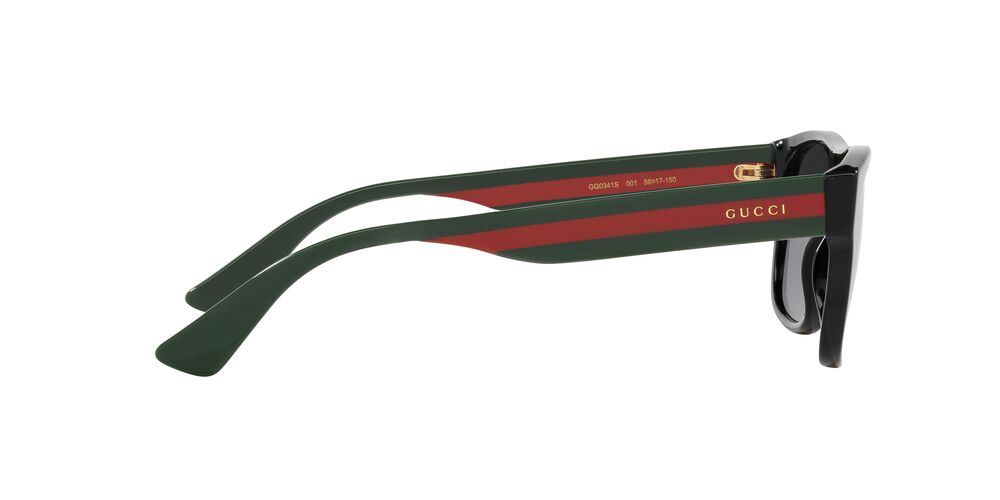 Anteojos De Sol Gucci GC001147 Gg0341S Gris/Negro