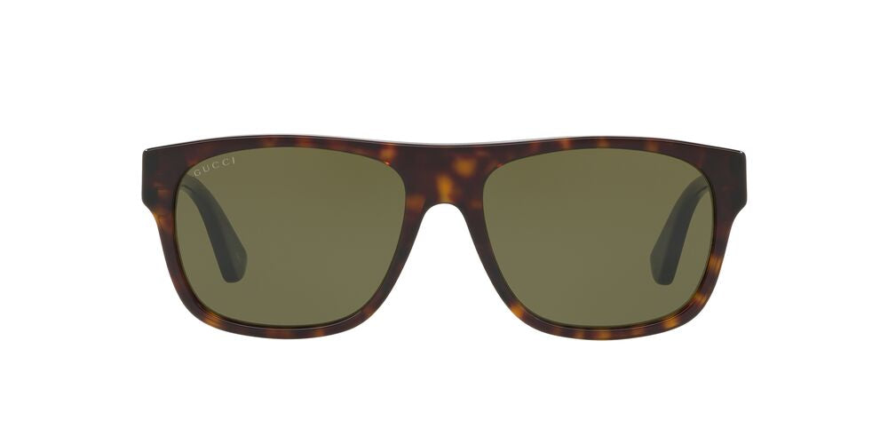 Anteojos De Sol Gucci 0GC001147 Gg0341S Verde/Café