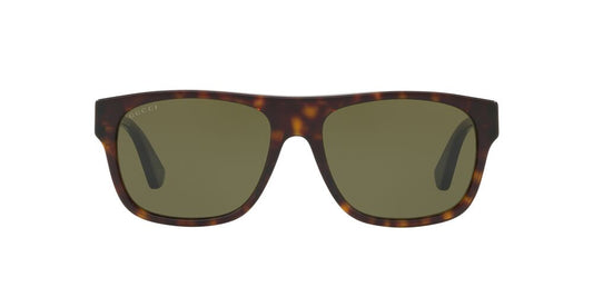 Anteojos De Sol Gucci 0GC001147 Gg0341S Verde/Café