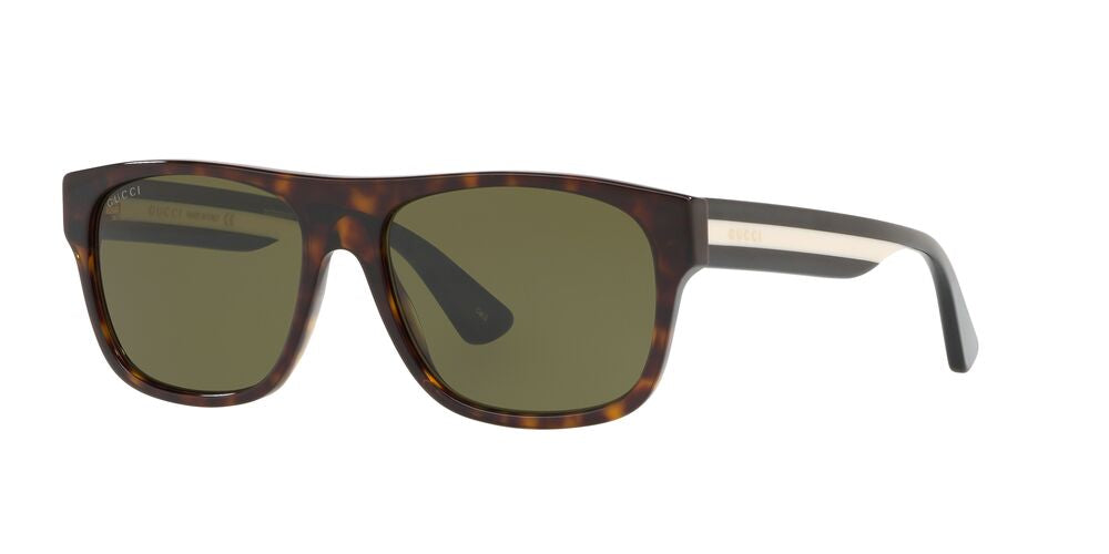 Anteojos De Sol Gucci 0GC001147 Gg0341S Verde/Café