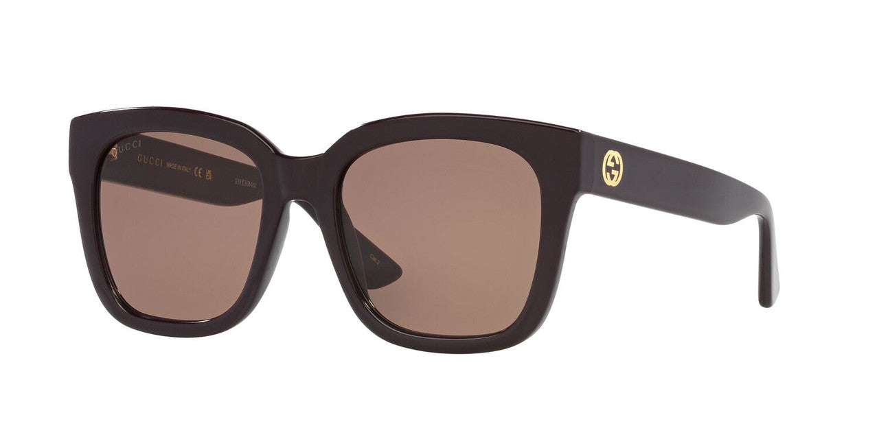 Anteojos De Sol Gucci 0GC002015 Gg1338S Rojo/Café
