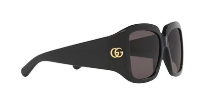 Anteojos De Sol Gucci 0GC002115 Gg1402S Negro/Gris