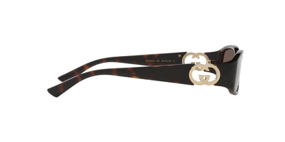 Anteojos De Sol Gucci 0GC002287 Gg1661S Café/Café