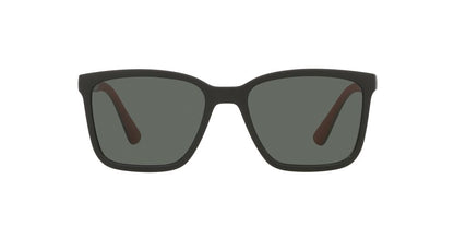 Anteojos De Sol Jean Monnier J84171 Matte Black Full Dark Green Verde/Negro