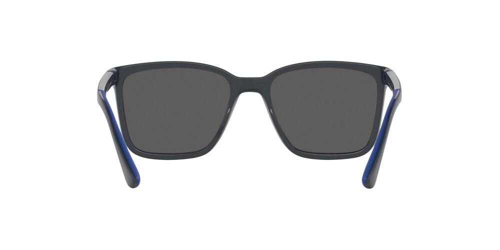 Anteojos De Sol Jean Monnier J84171 Matte Blue Full Dark Grey Gris/Azul
