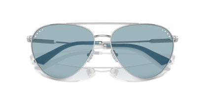 Anteojos De Sol Jimmy Choo 0JC4002B Azul/Plateado