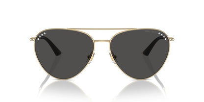 Anteojos De Sol Jimmy Choo 0JC4002B Gris/Dorado