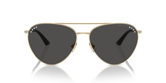 Anteojos De Sol Jimmy Choo 0JC4002B Gris/Dorado