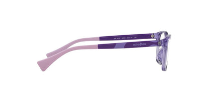Anteojos Ópticos Miraflex MF4019 Translucent Light Lilac Violeta