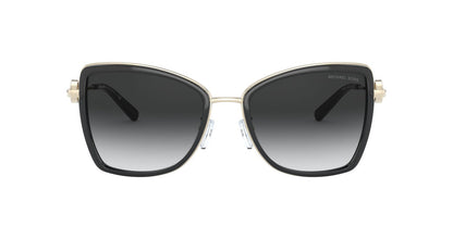 Anteojos De Sol Michael Kors 0MK1067B Corsica Dorado/Gris