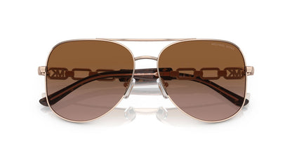 Anteojos De Sol Michael Kors 0MK1121 Chianti Dorado/Café